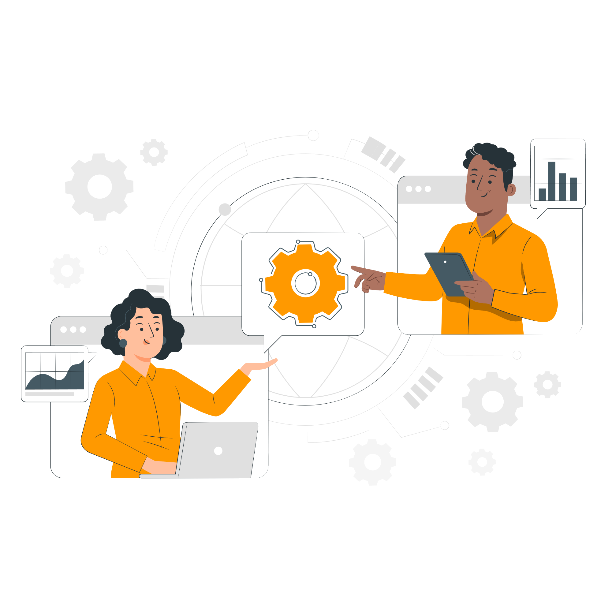 Illustration d’apprentissage financier